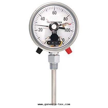 電(diàn)接點(diǎn)双(shuāng)金(jīn)屬温(wēn)度(dù)計(jì)