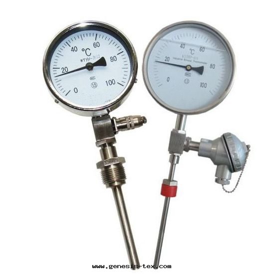 带(dài)热(rè)電(diàn)偶热(rè)電(diàn)阻双(shuāng)金(jīn)屬温(wēn)度(dù)計(jì)